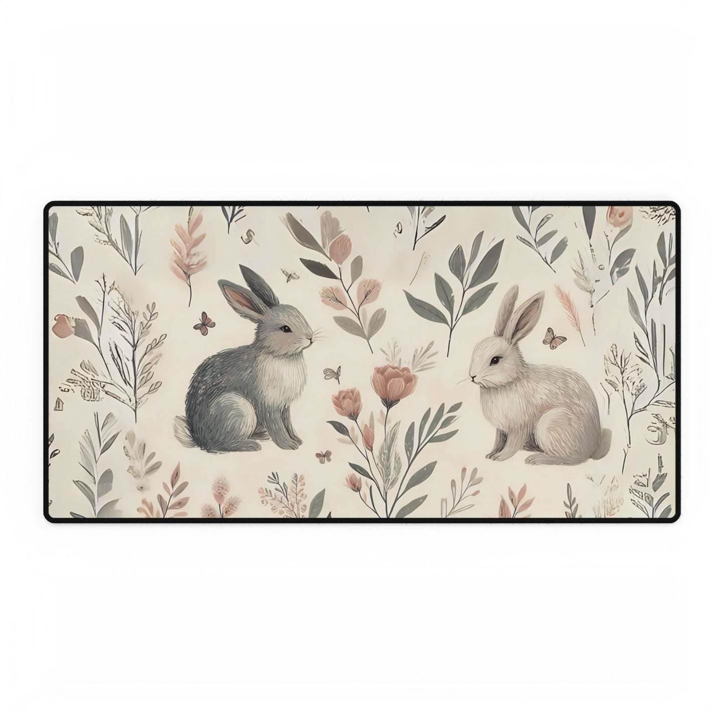 Cottagecore Deskmat Bunny Mousepad