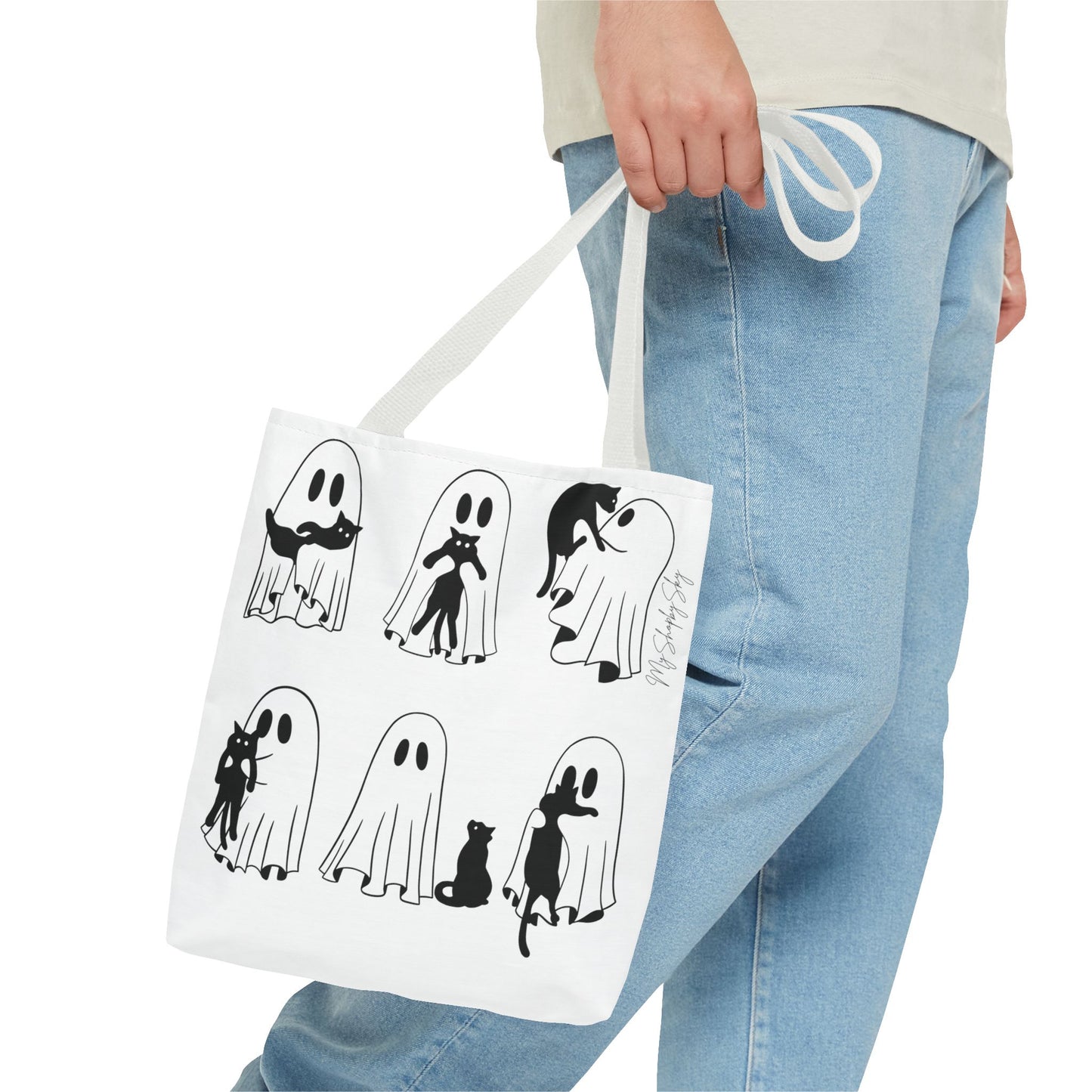 Halloween Bag Ghost Cat