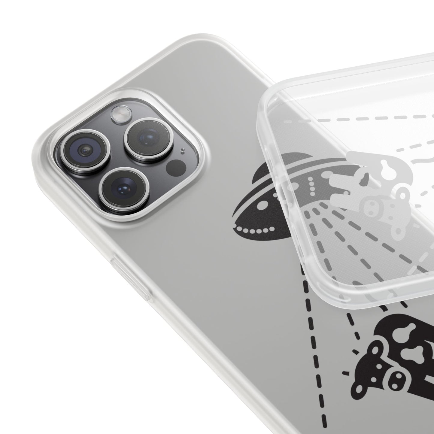 Translucent Cow Phone Case