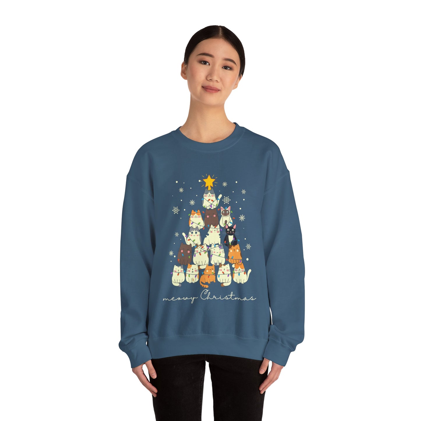 Cat Christmas Sweatshirt