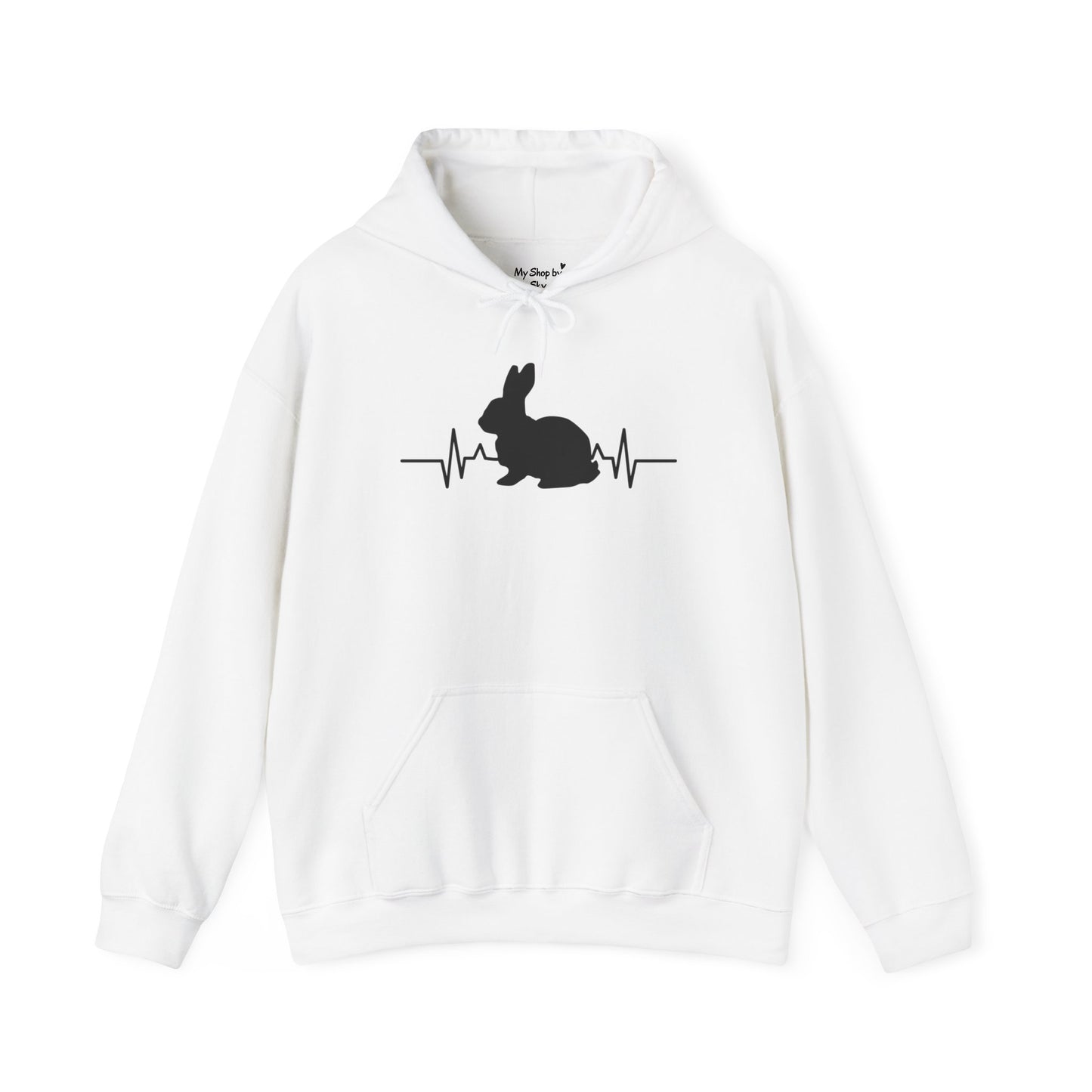 Heartbeat Bunny Hoodie