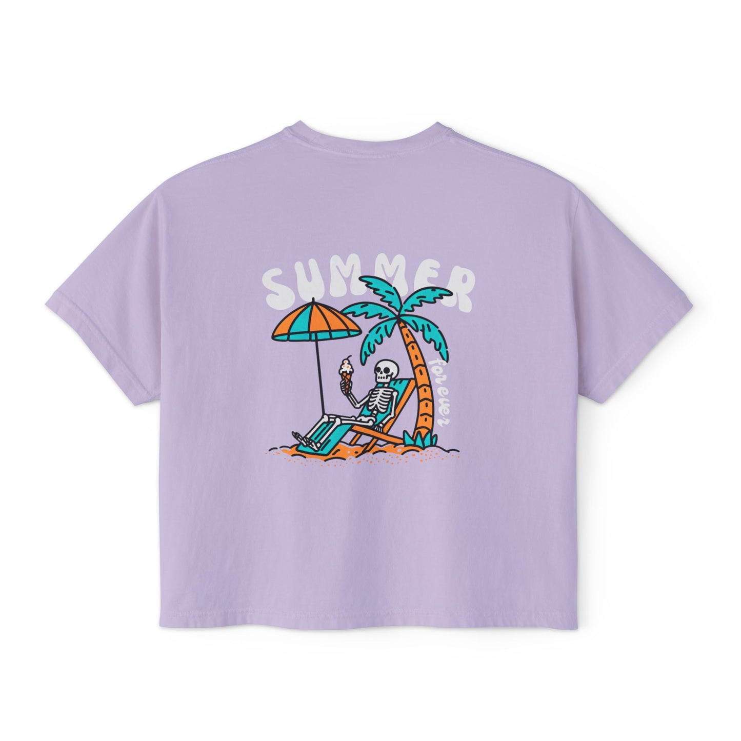 Summer Skeleton Women's Tee - Summerween Shirt