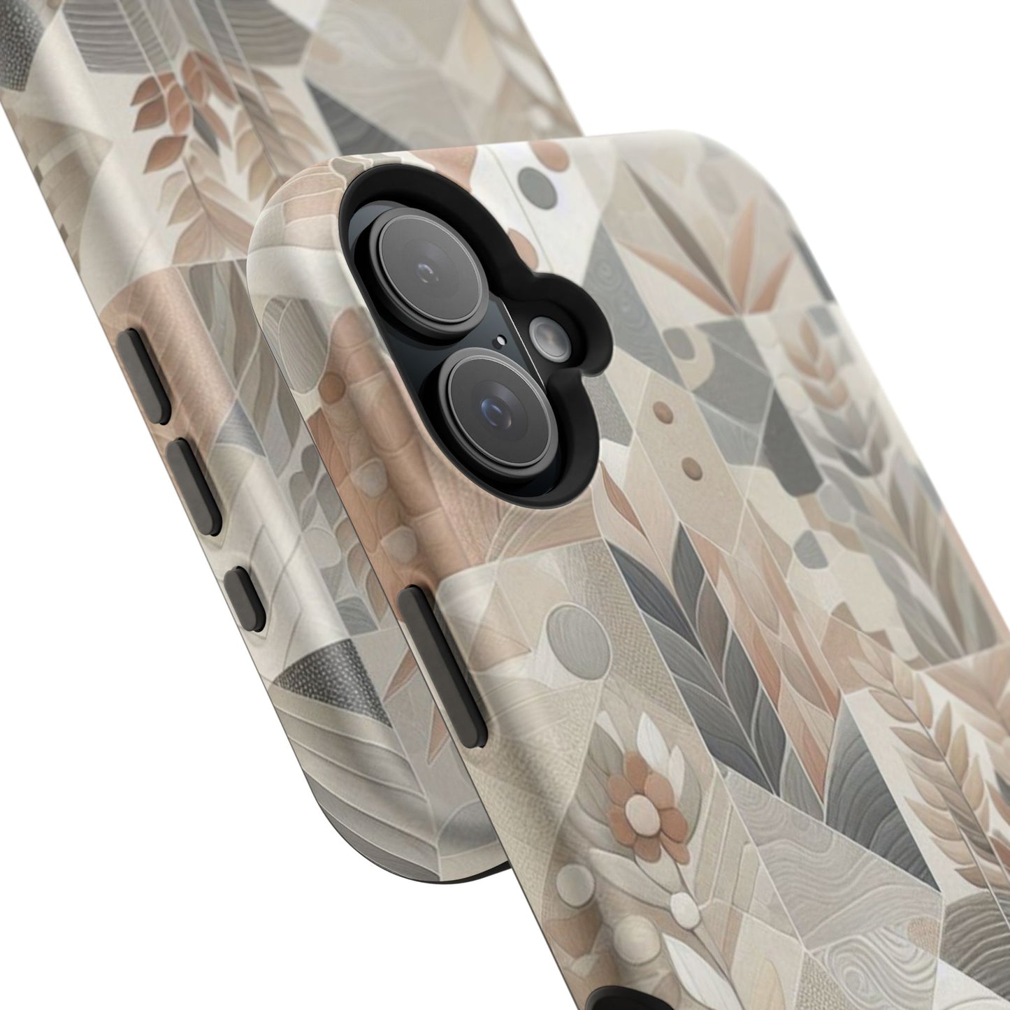 Boho Mosaic Phone Case Magnetic