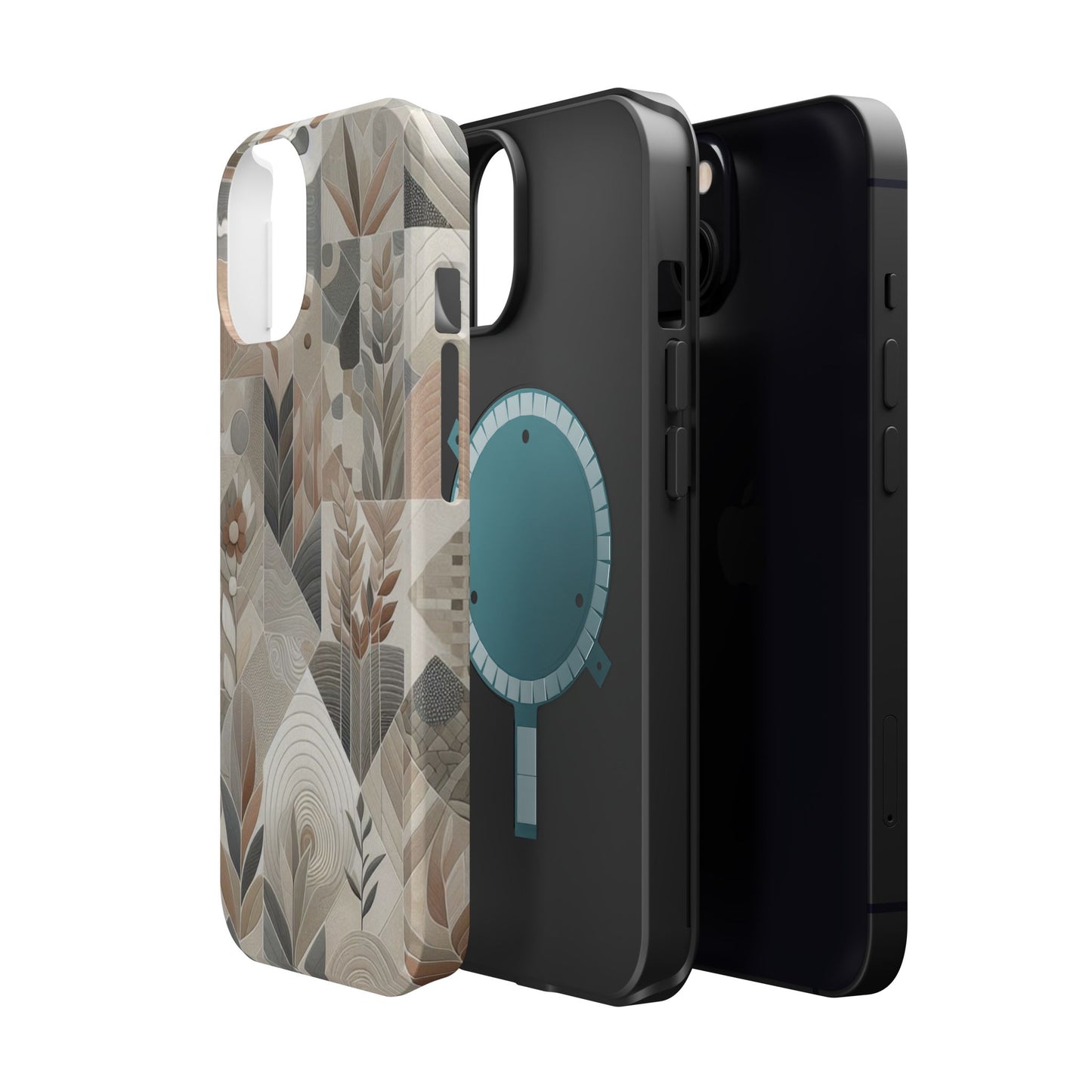 Boho Mosaic Phone Case Magnetic