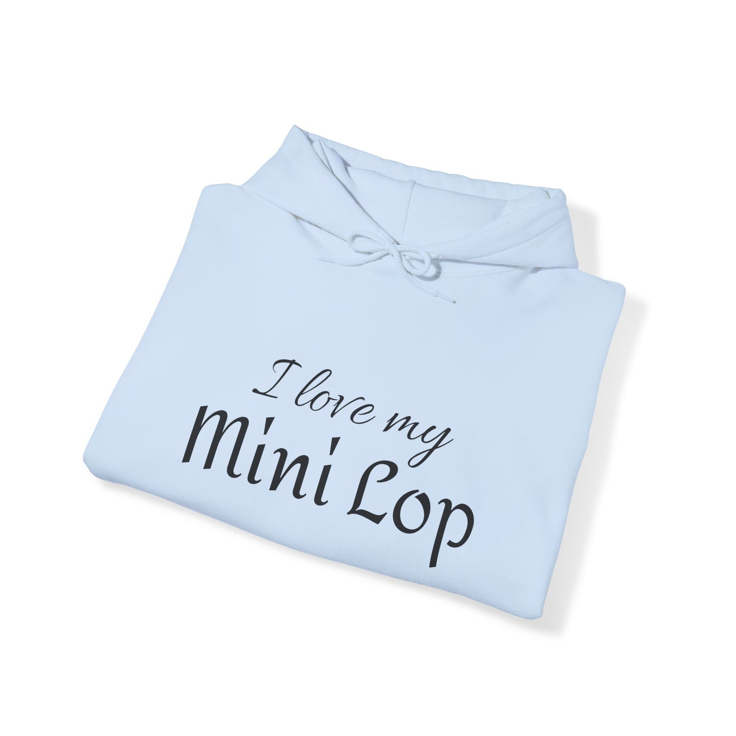 Mini lop bunny mom hoodie