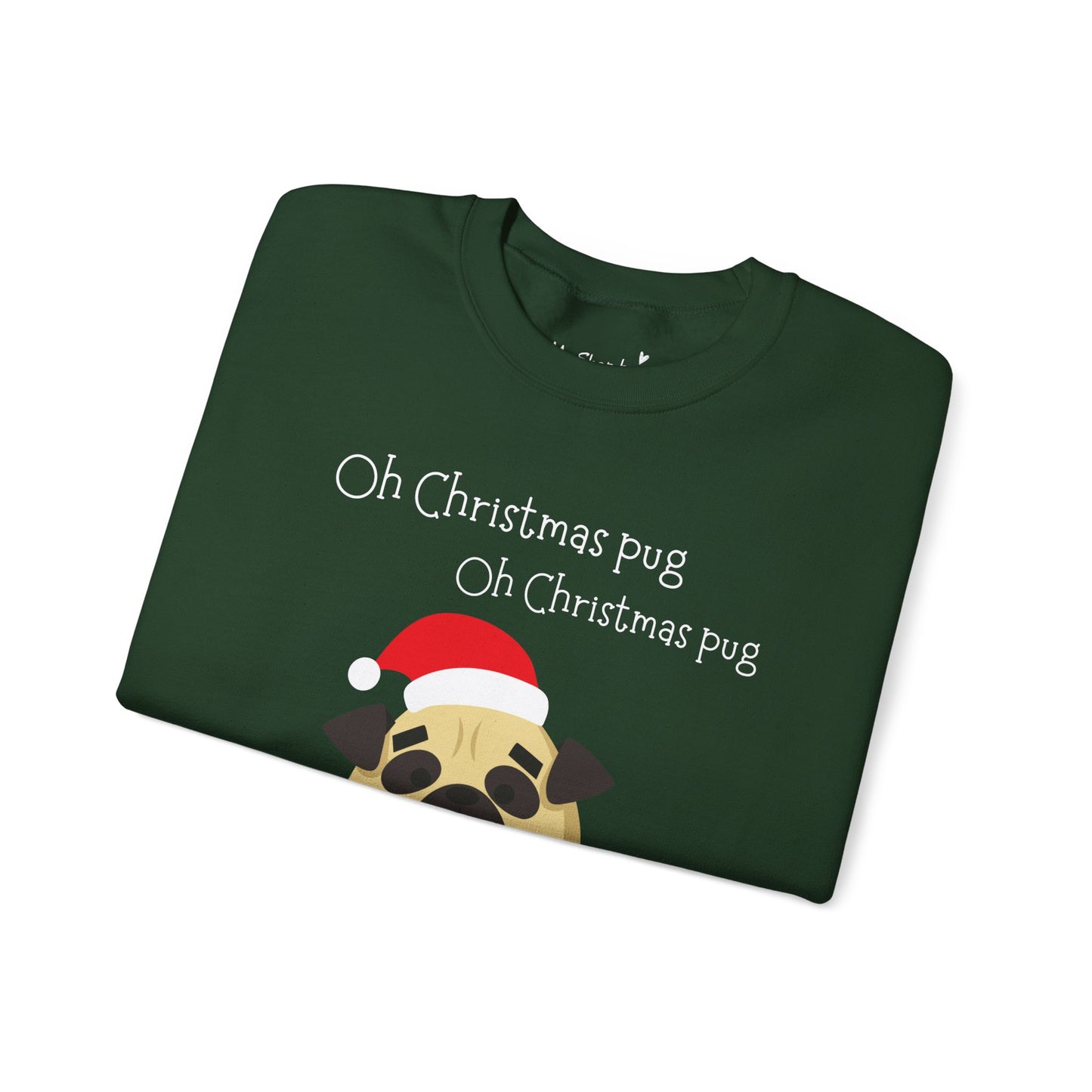Christmas Pug Sweatshirt