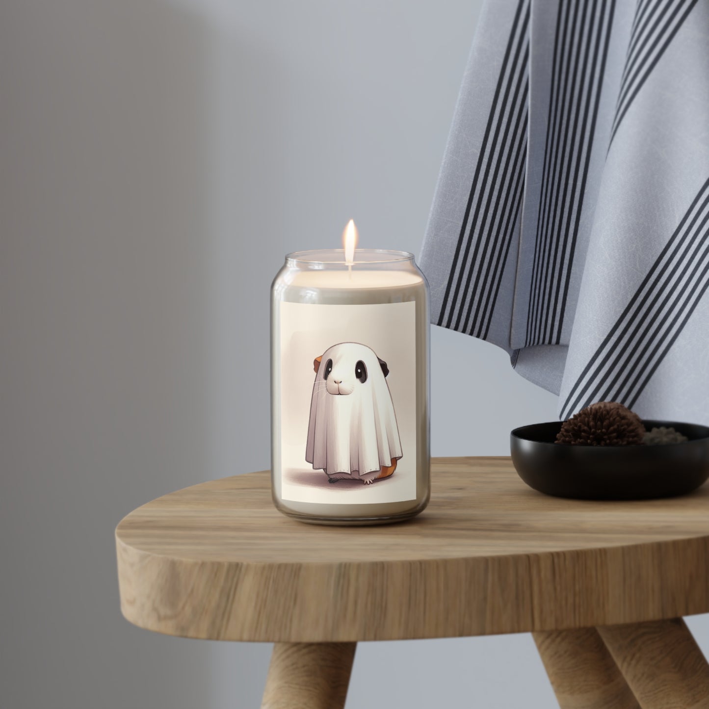 Cute Guinea Pig Halloween Candle 13.75oz