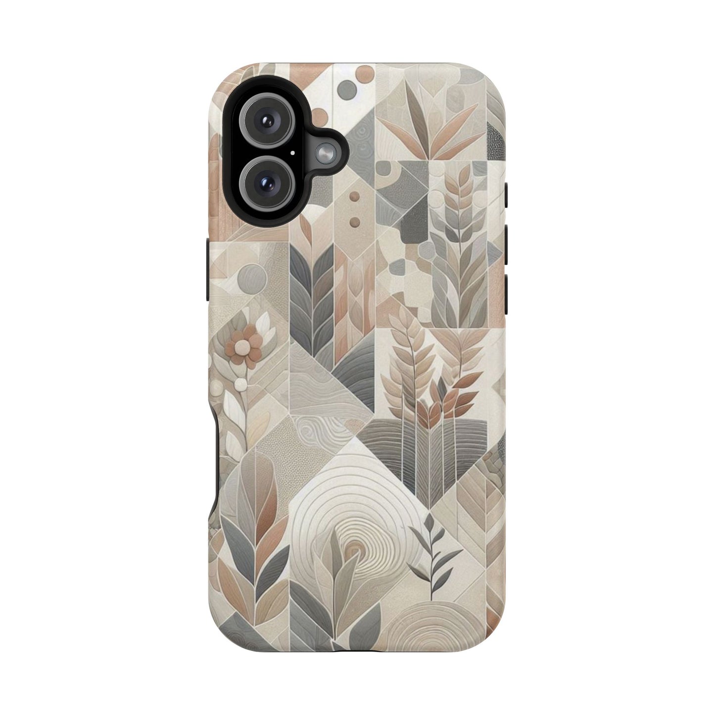 Boho Mosaic Phone Case Magnetic
