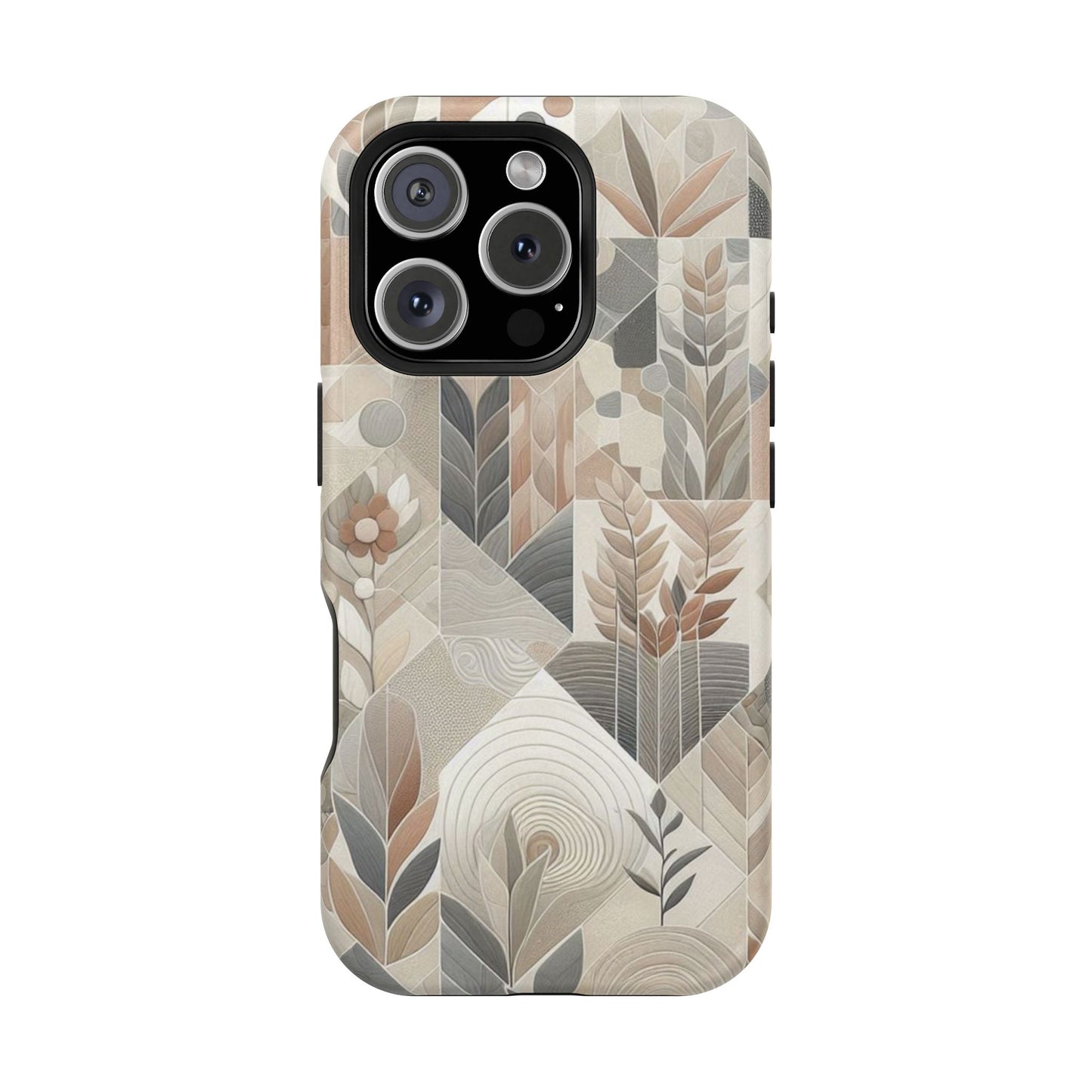Boho Mosaic Phone Case Magnetic