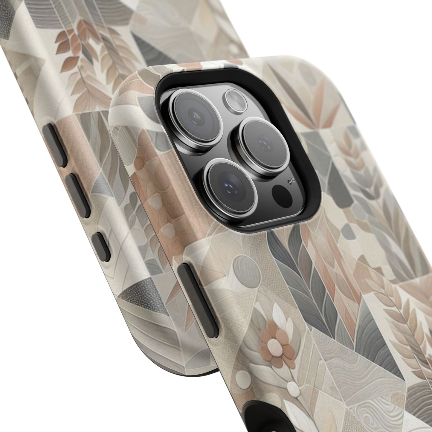 Boho Mosaic Phone Case Magnetic