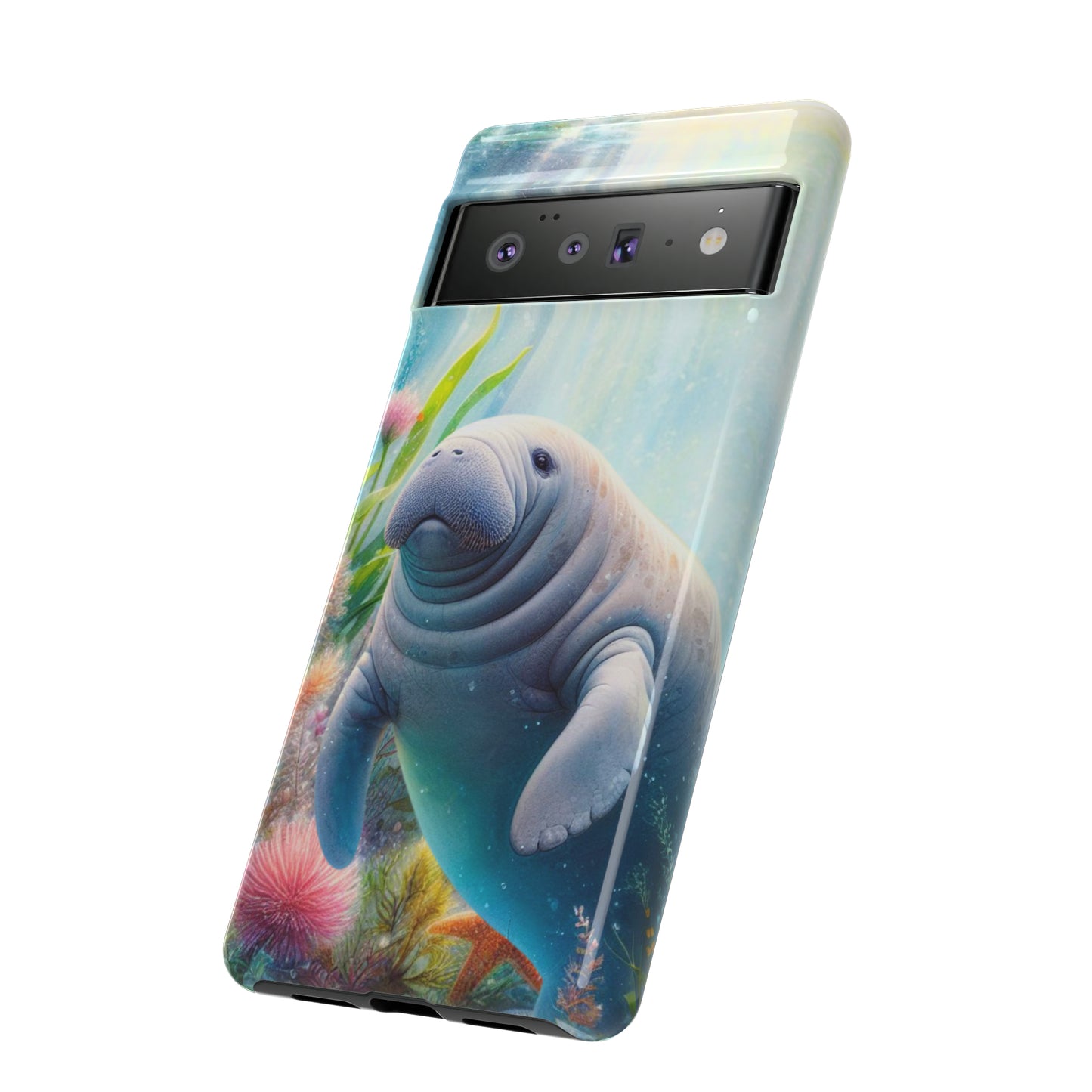 Manatee phone case protective