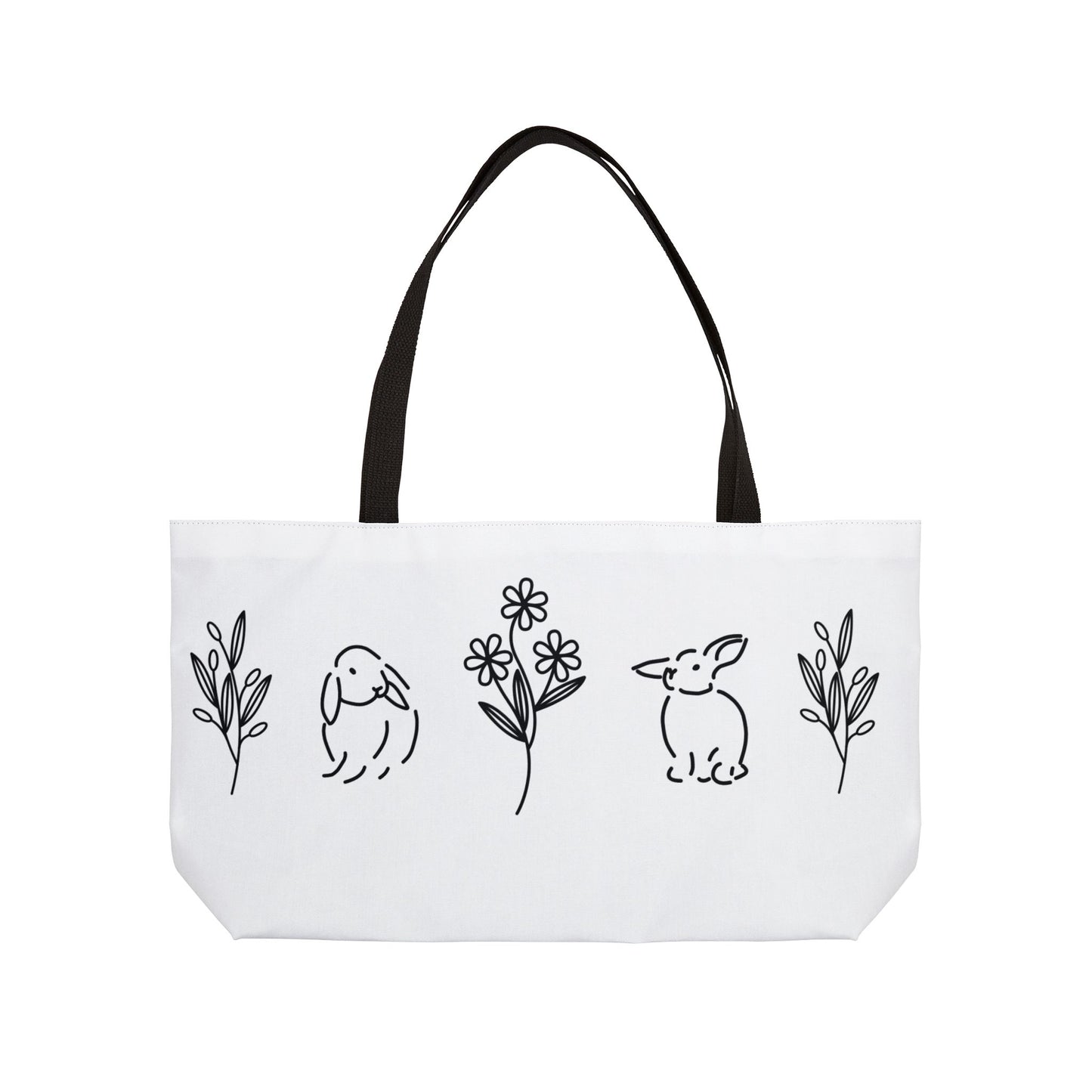 Weekender Bunny Tote Bag
