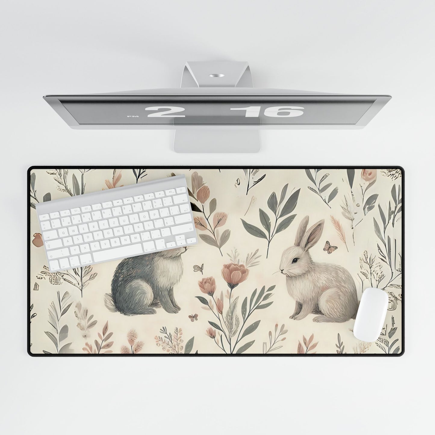 Cottagecore Deskmat Bunny Mousepad
