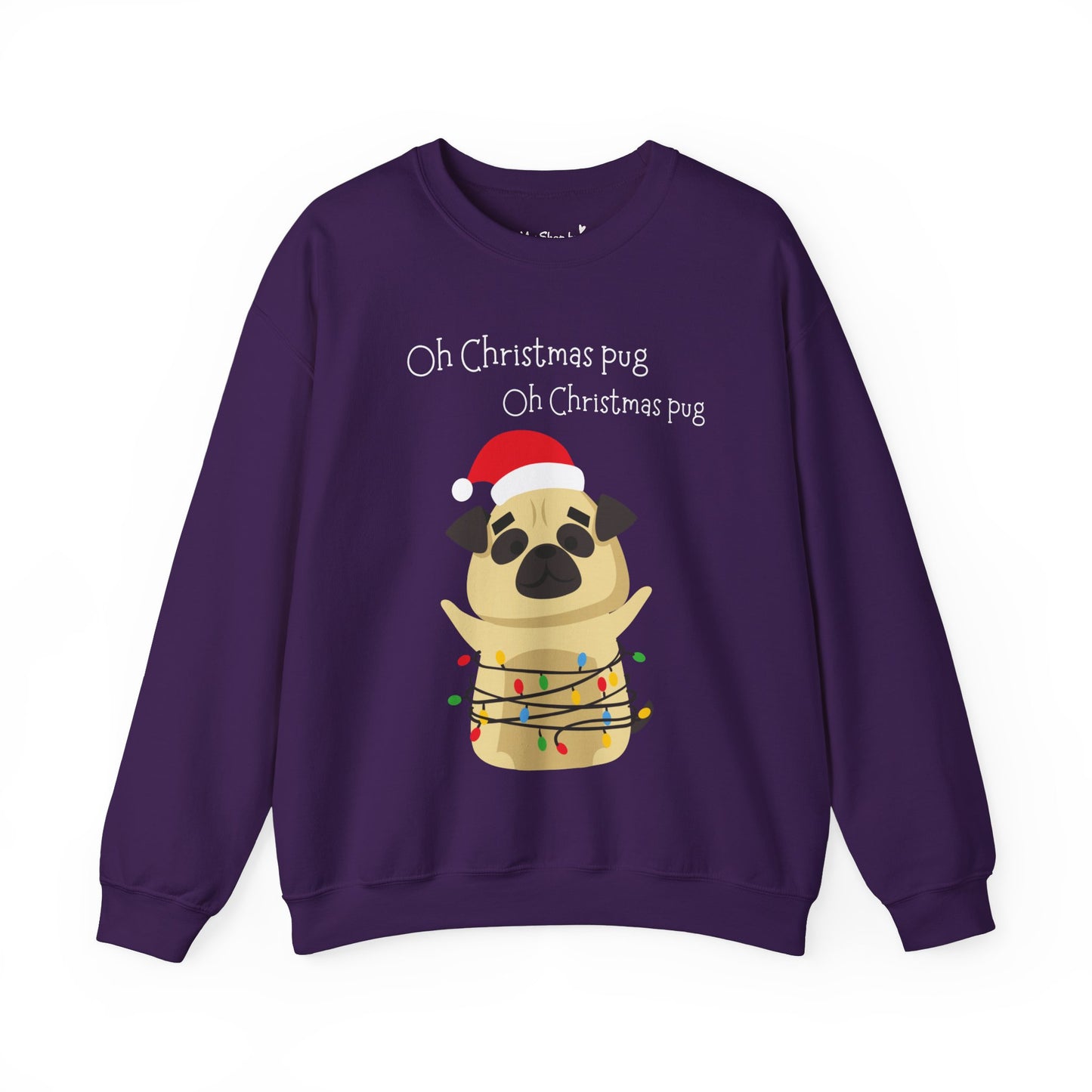 Christmas Pug Sweatshirt