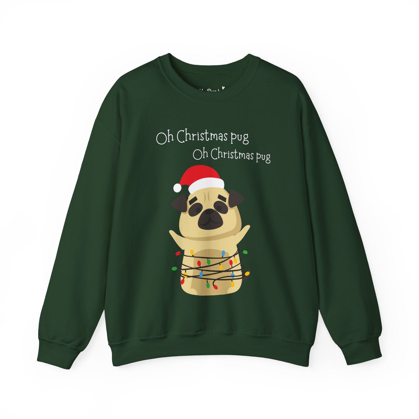 Christmas Pug Sweatshirt