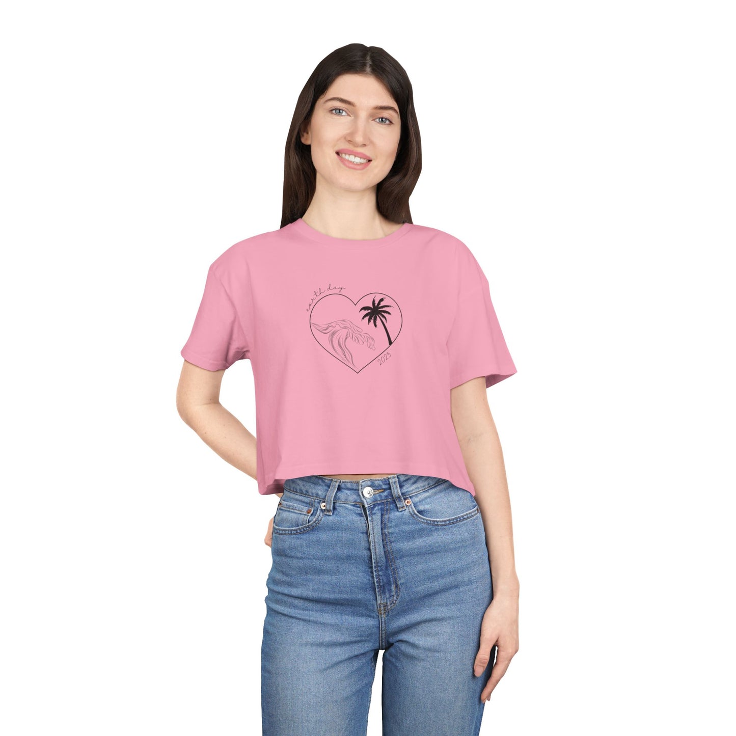 Earth Day 2025 Crop Tee