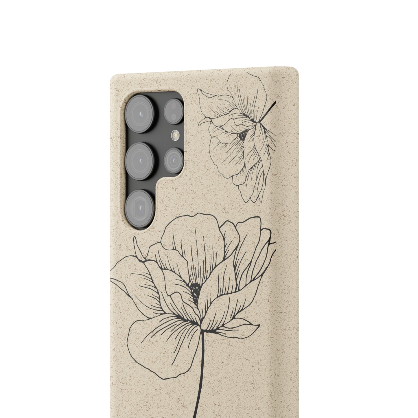 Biodegradable Phone Case flower