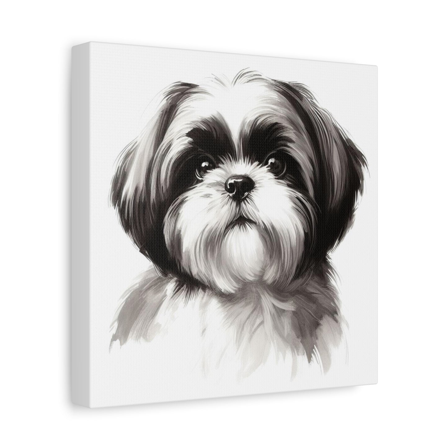 Shih tzu painting