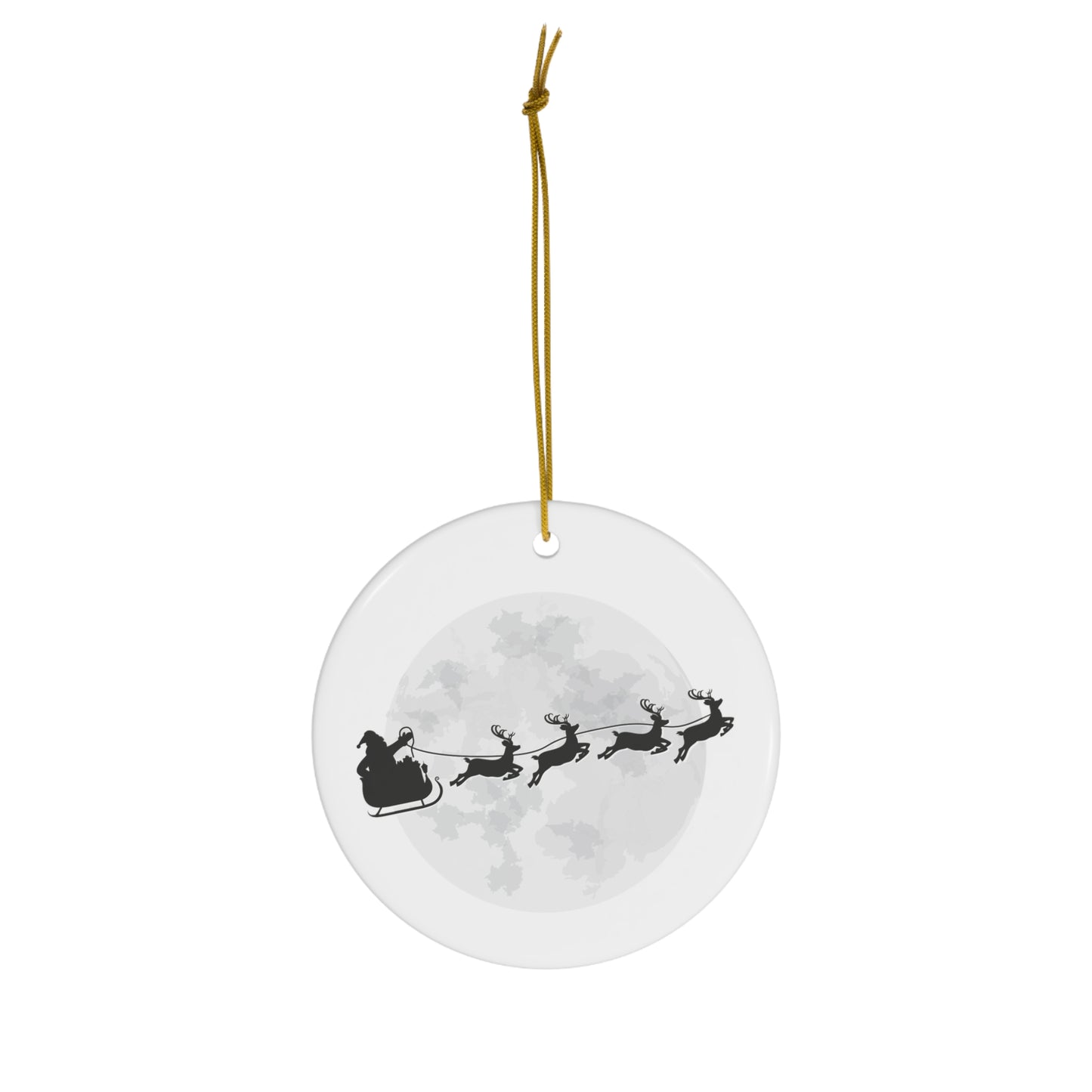 Santa ornament