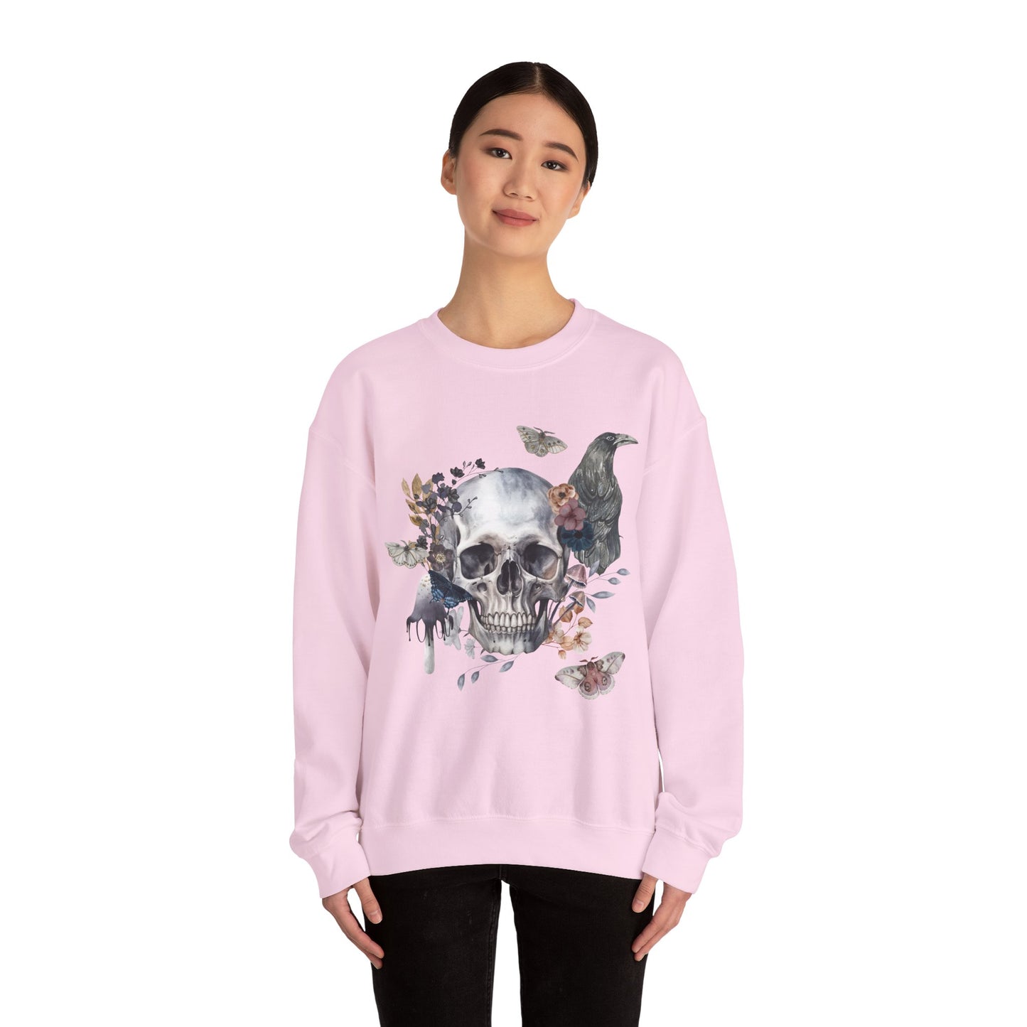 Flower Skull Sweatshirt