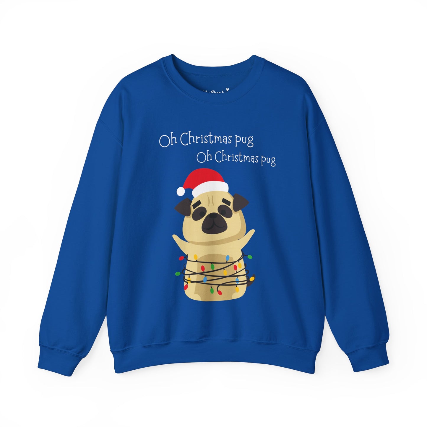Christmas Pug Sweatshirt
