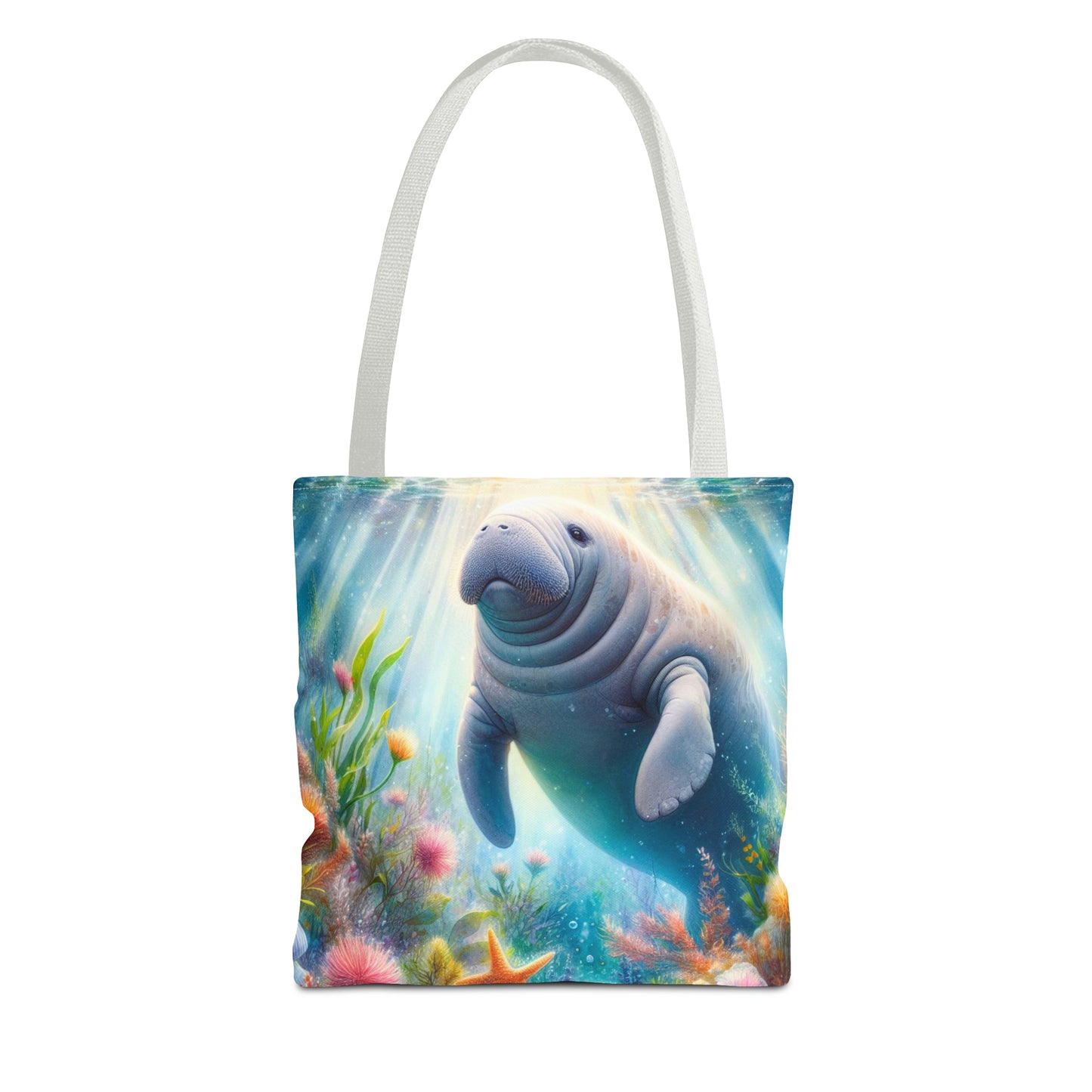 Manatee tote bag