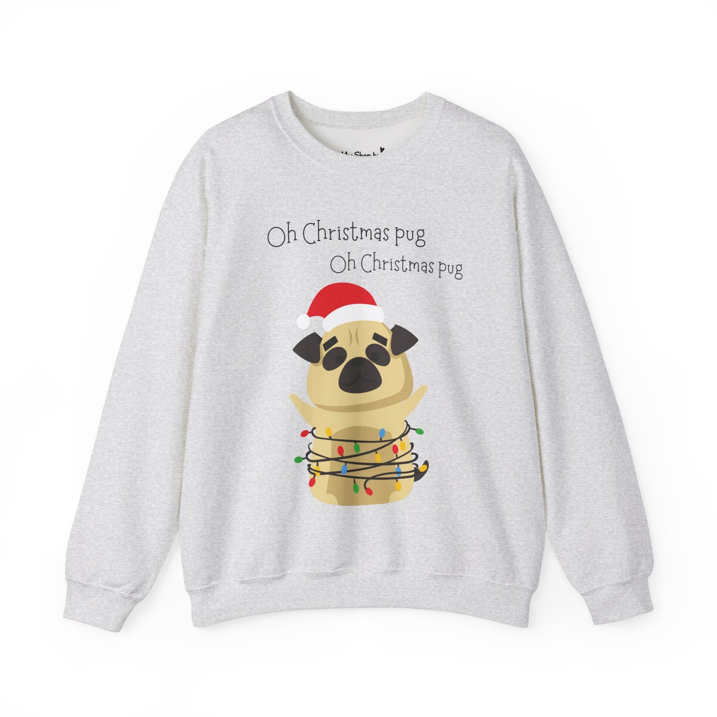 Christmas Pug Sweatshirt