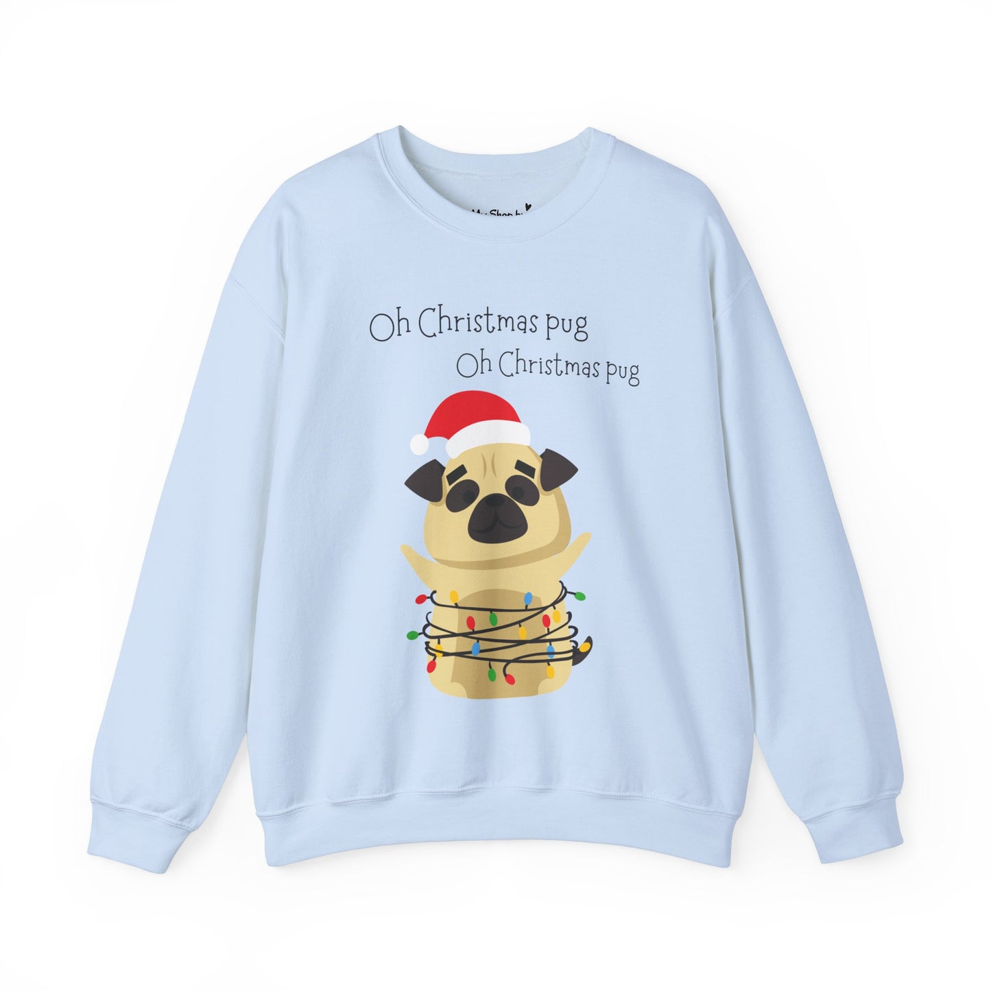 Christmas Pug Sweatshirt