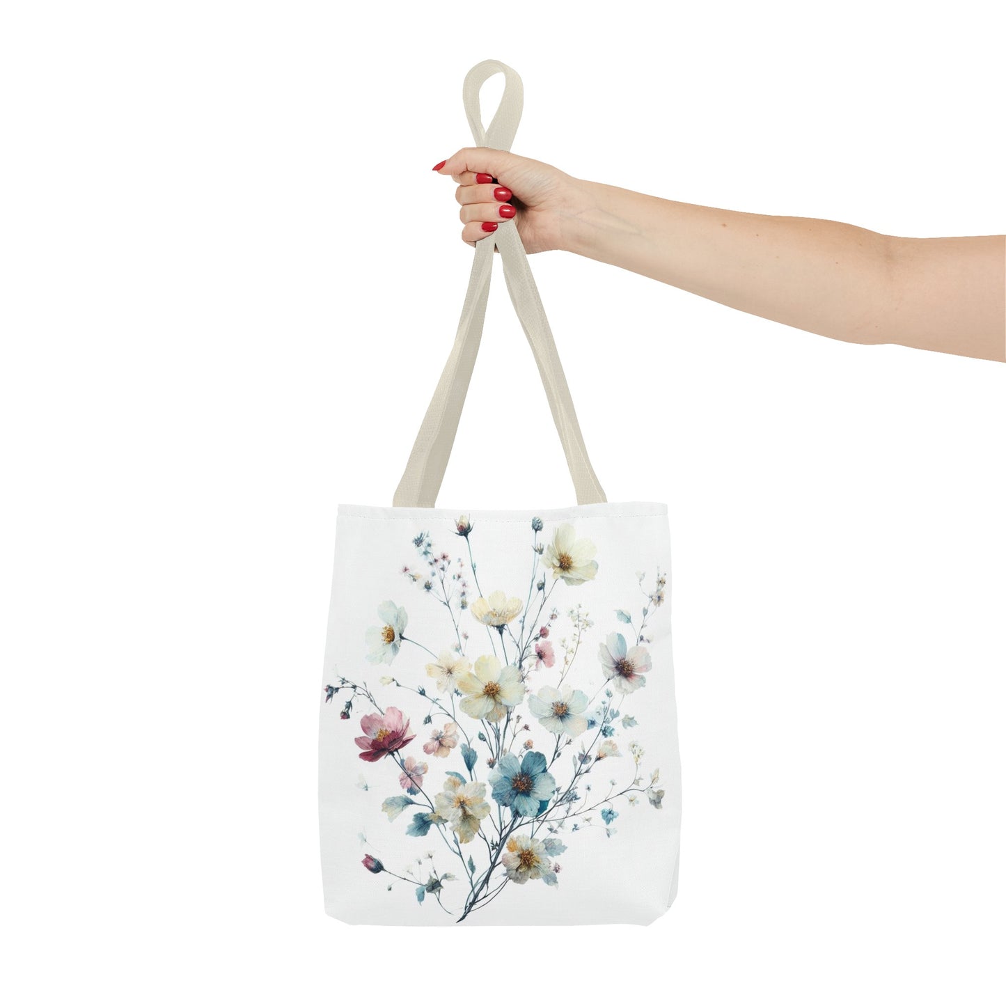 Flower tote bag