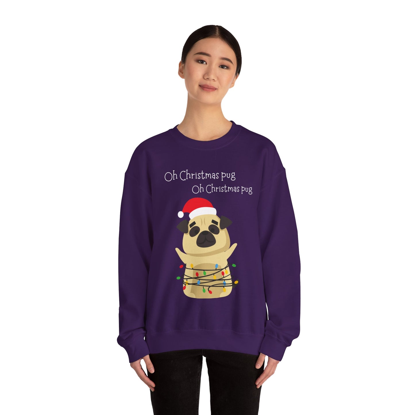 Christmas Pug Sweatshirt