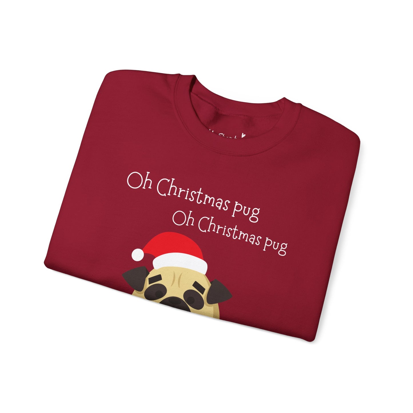 Christmas Pug Sweatshirt