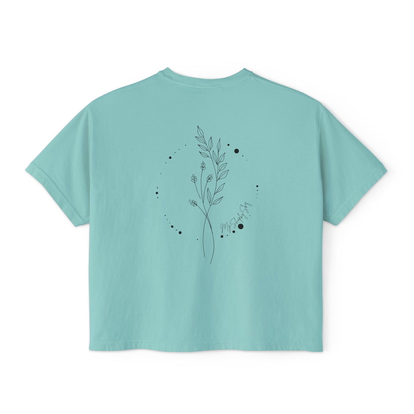 Flower Boxy Tee Women's