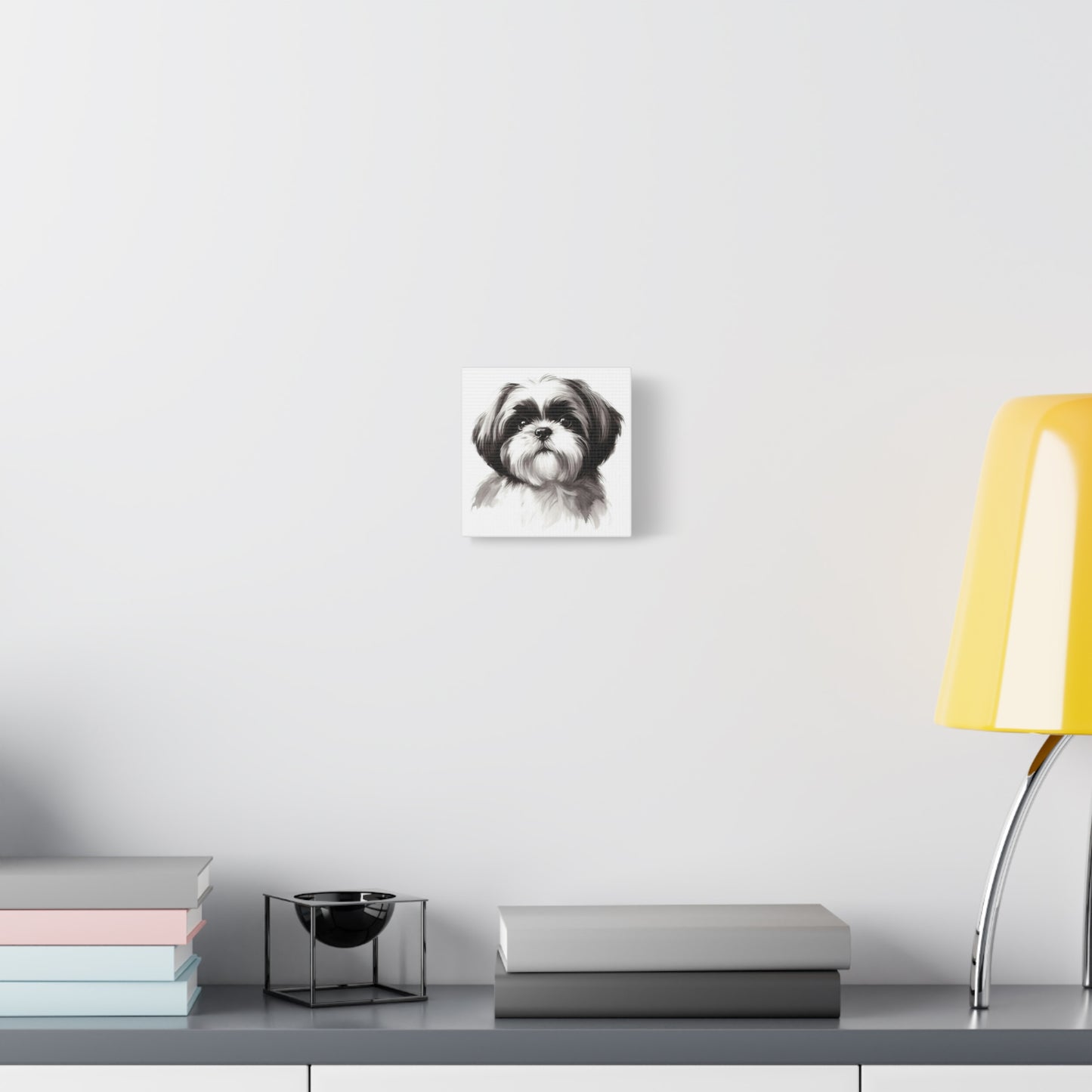 Shih tzu painting