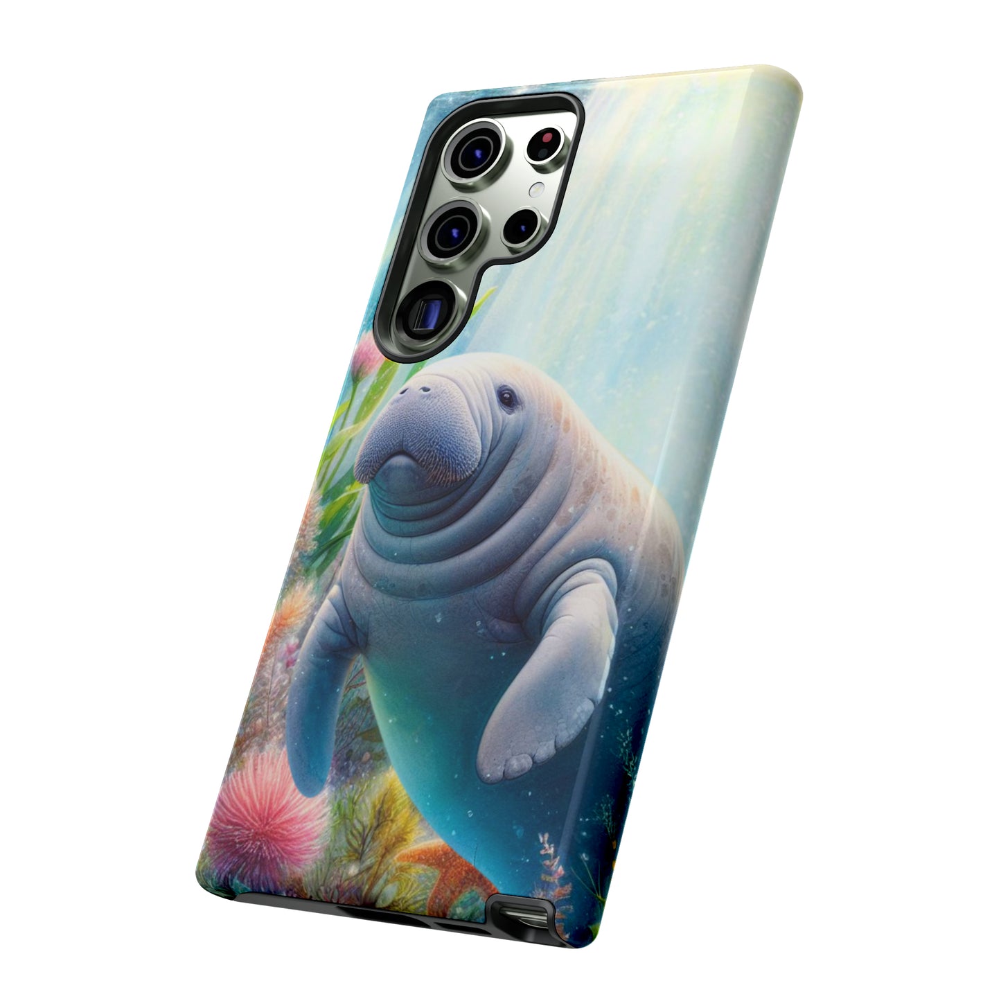 Manatee phone case protective