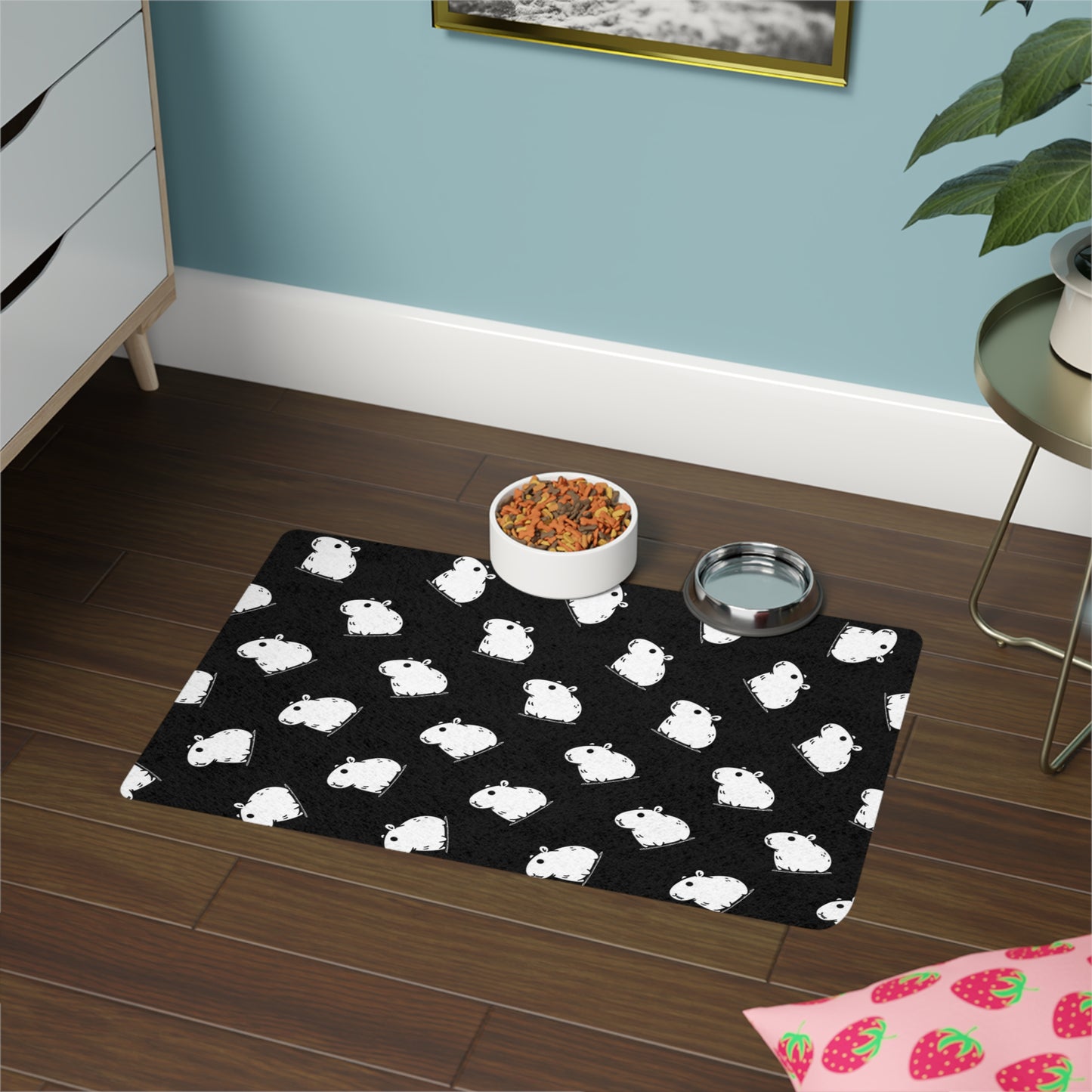 Capybara Pet Food Mat (12x18)