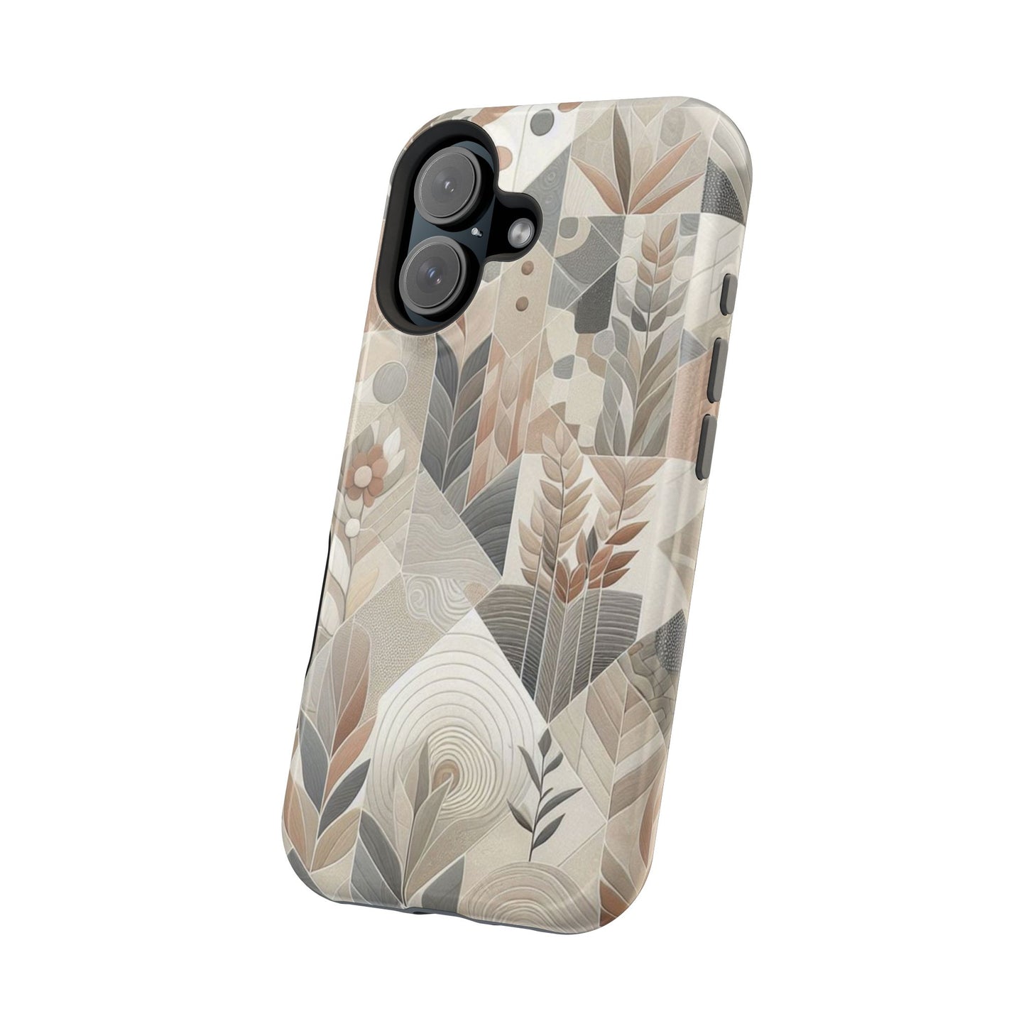 Boho Mosaic Phone Case Magnetic