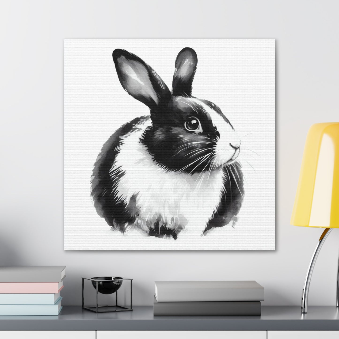 Bunny painting Dutch banded