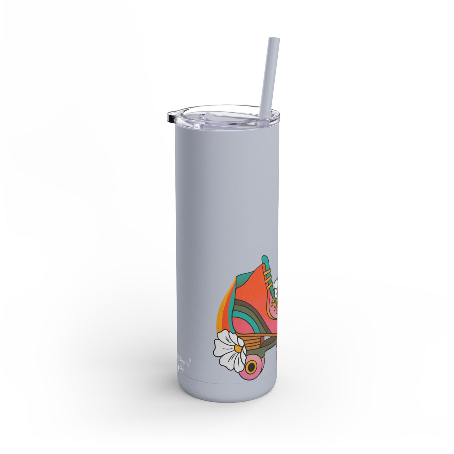 Disco Roller Skate Tumbler