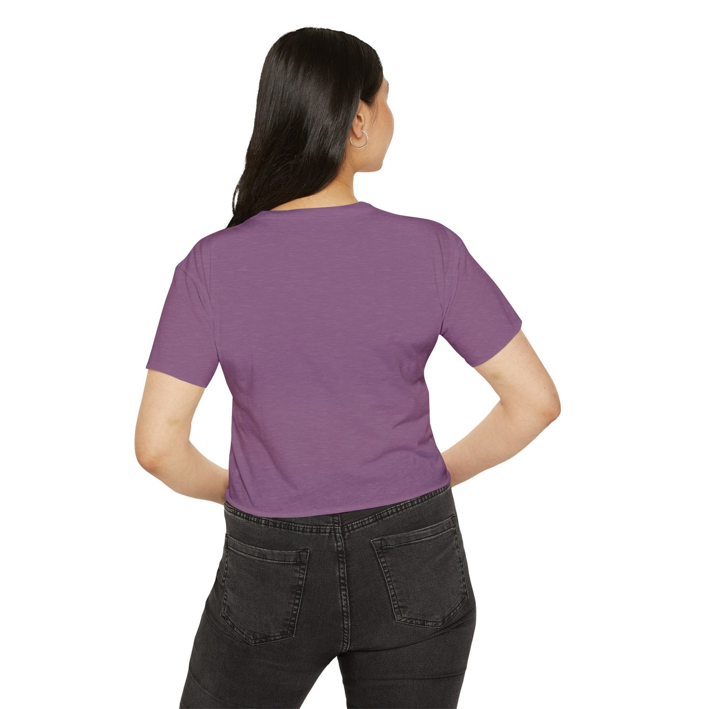 Gold Cropped Tee Women's
