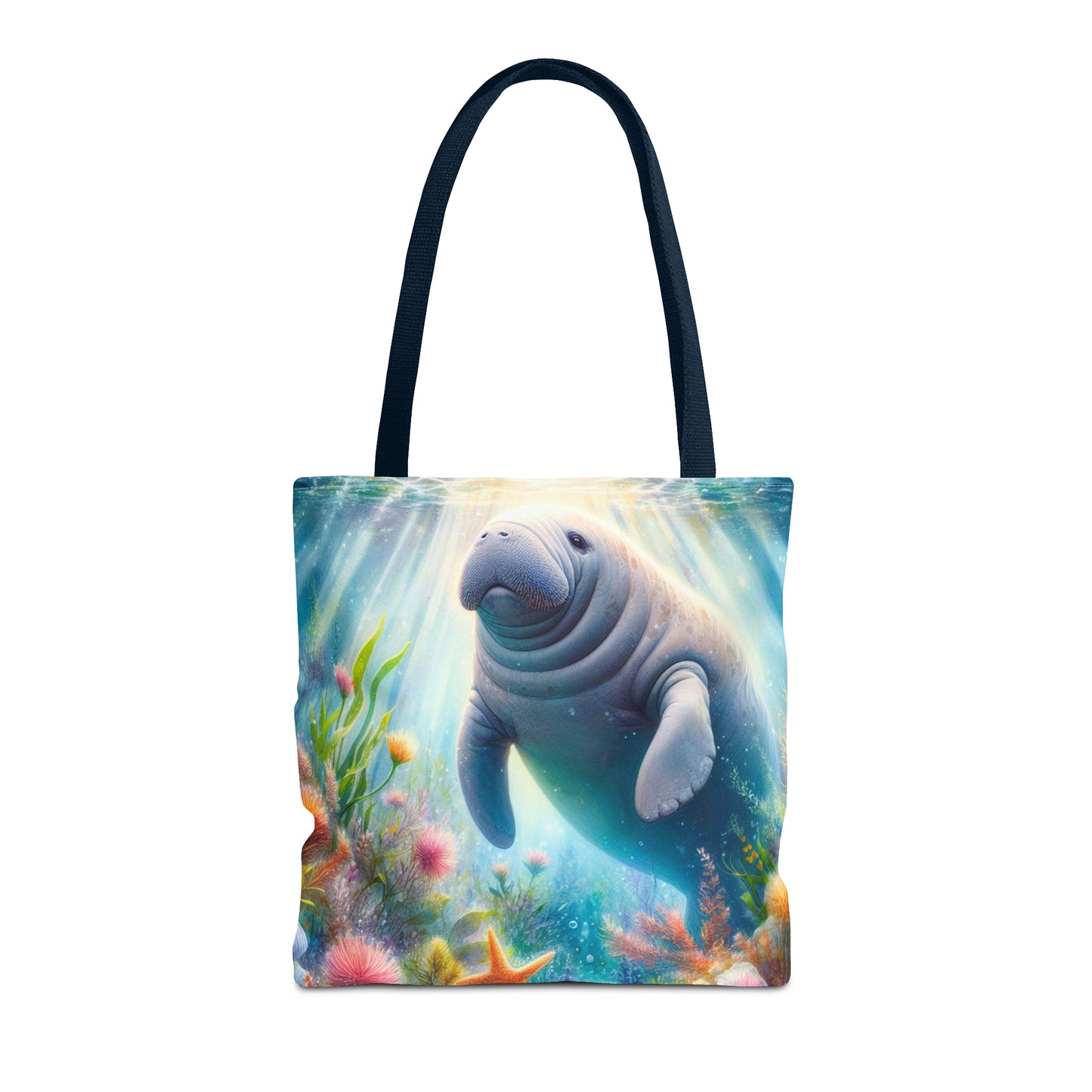 Manatee tote bag