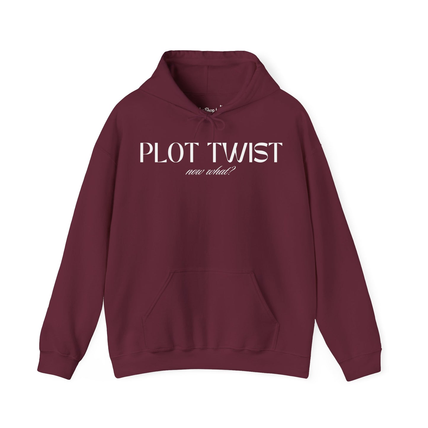 Plot twist book lover hoodie