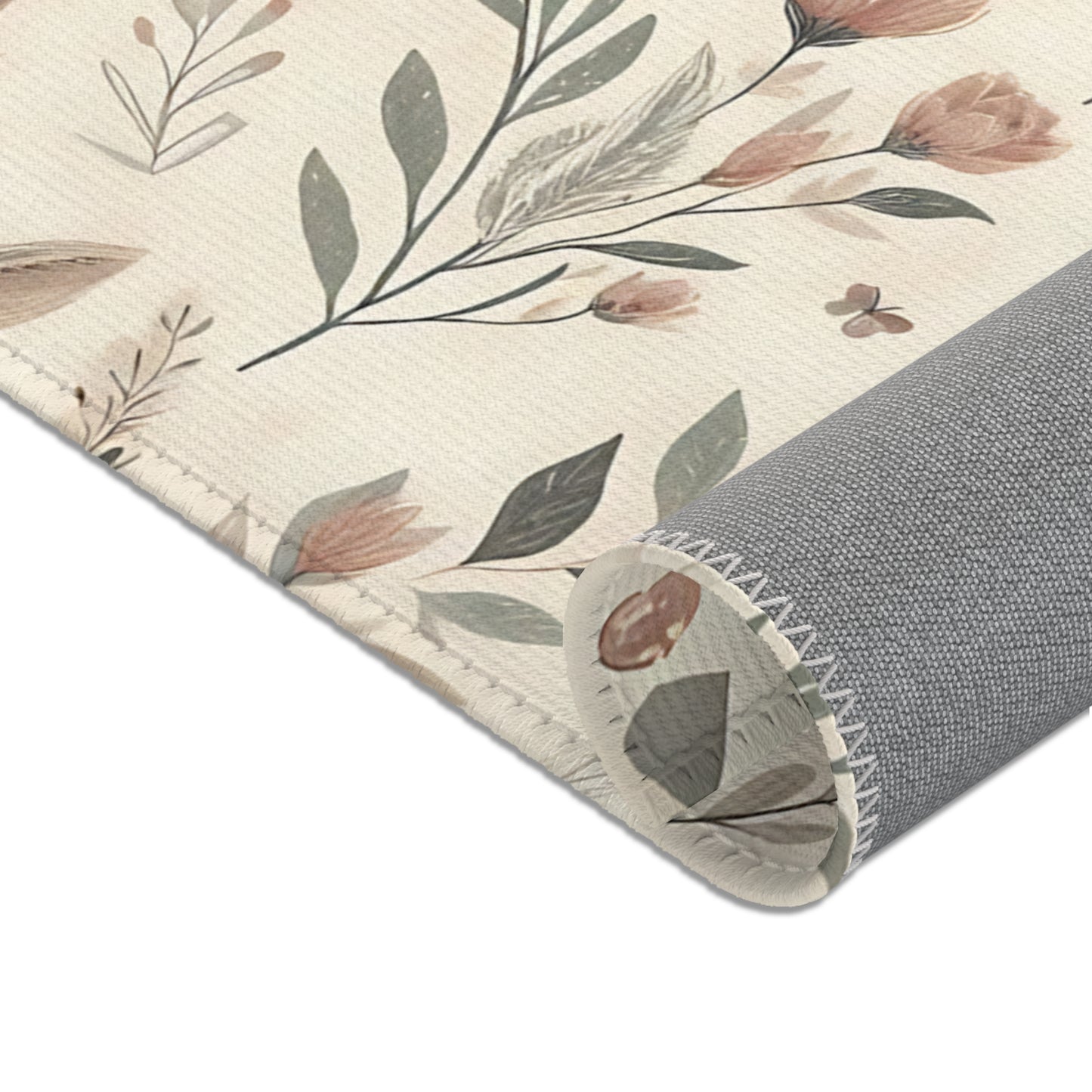 Cottagecore Rug Bunny Area Rug