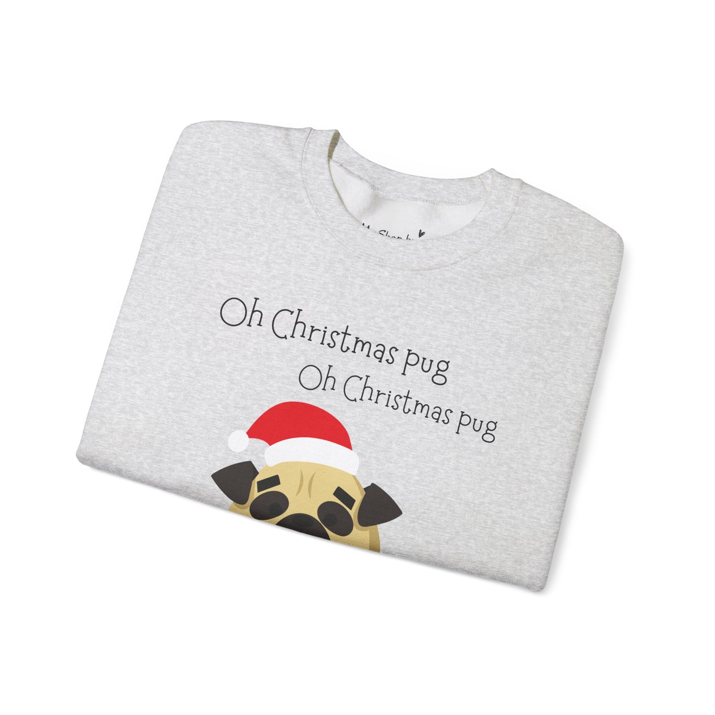 Christmas Pug Sweatshirt