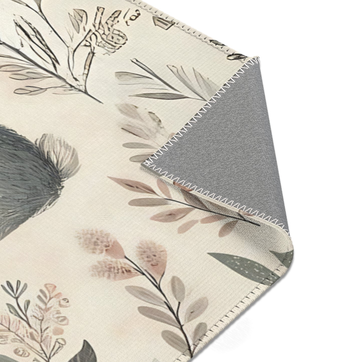 Cottagecore Rug Bunny Area Rug