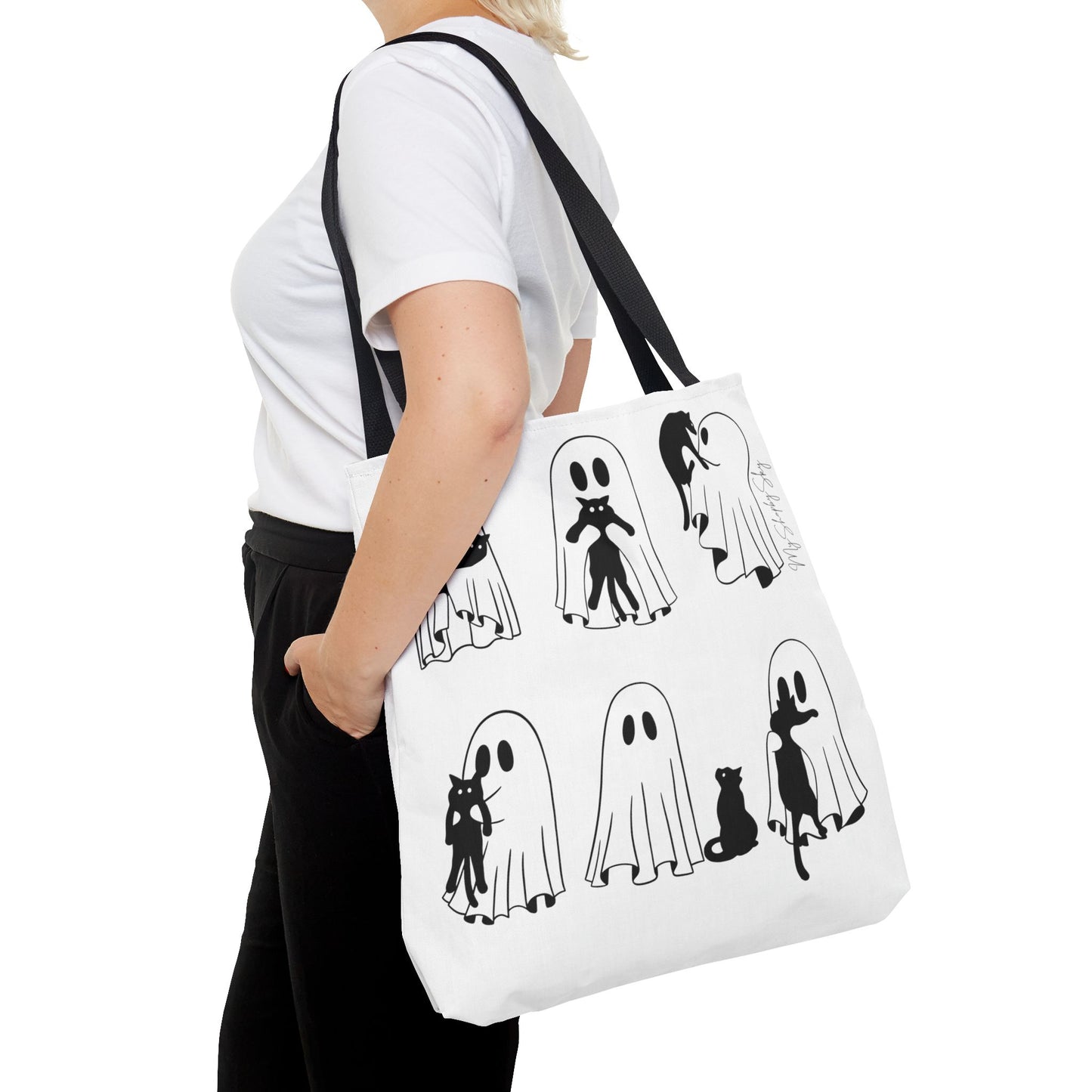 Halloween Bag Ghost Cat
