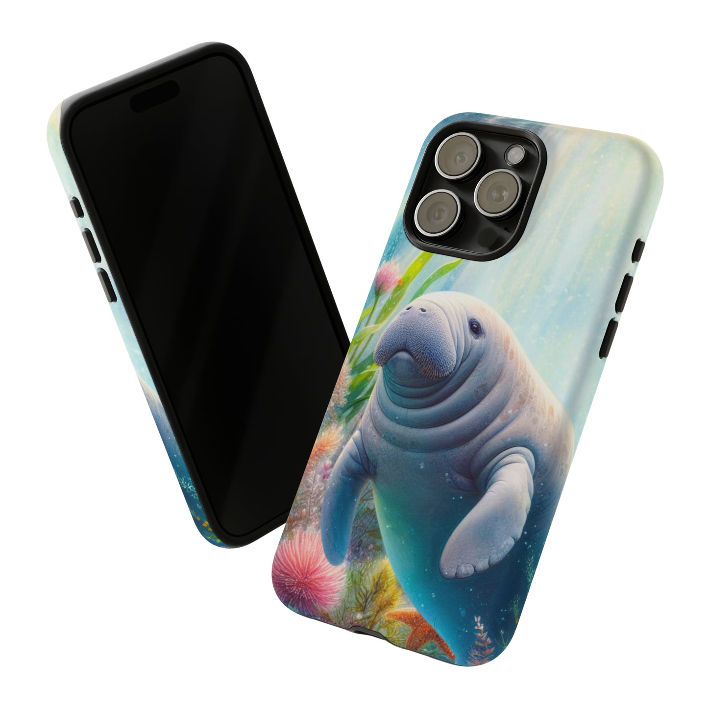 Manatee phone case protective