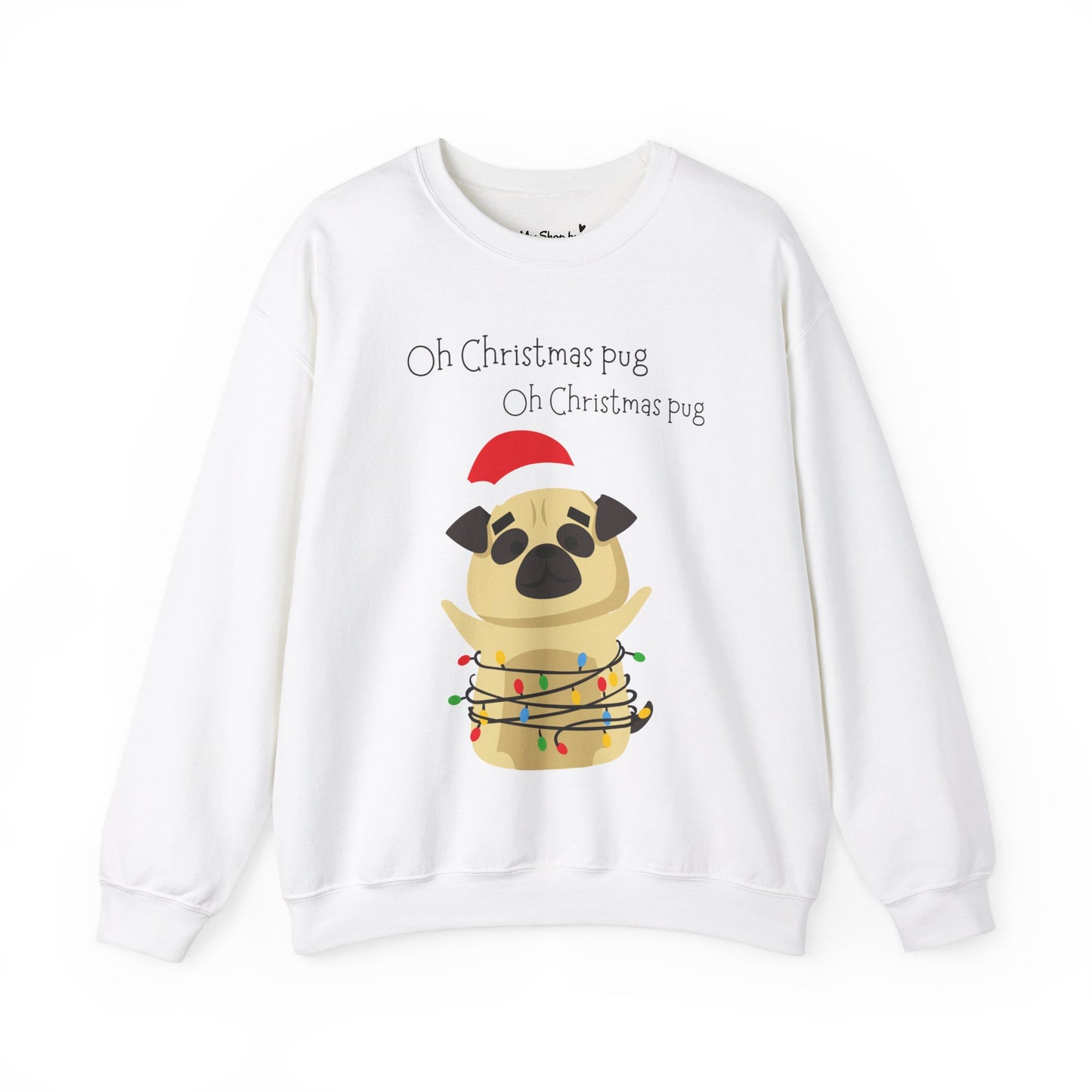 Christmas Pug Sweatshirt