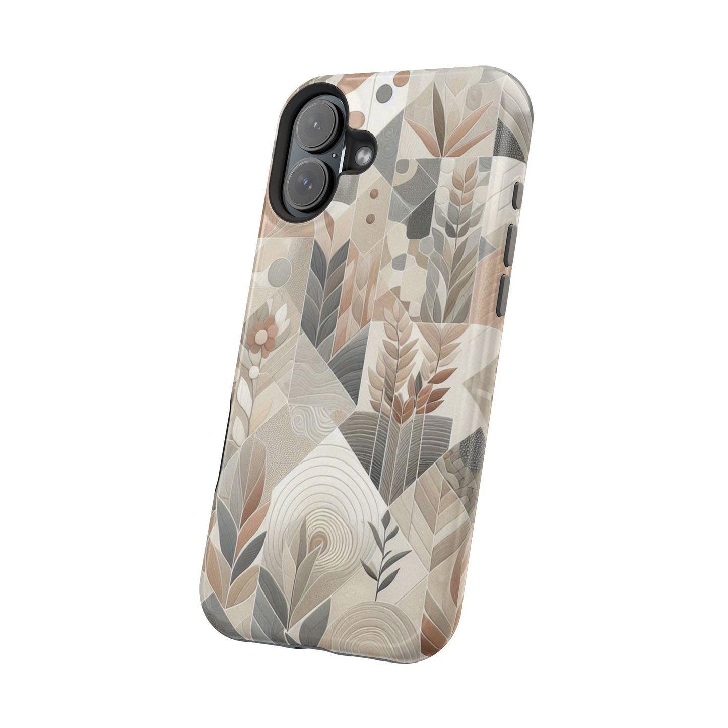 Boho Mosaic Phone Case Magnetic