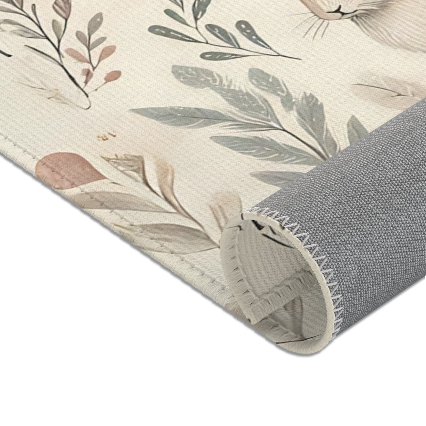 Cottagecore Rug Bunny Area Rug