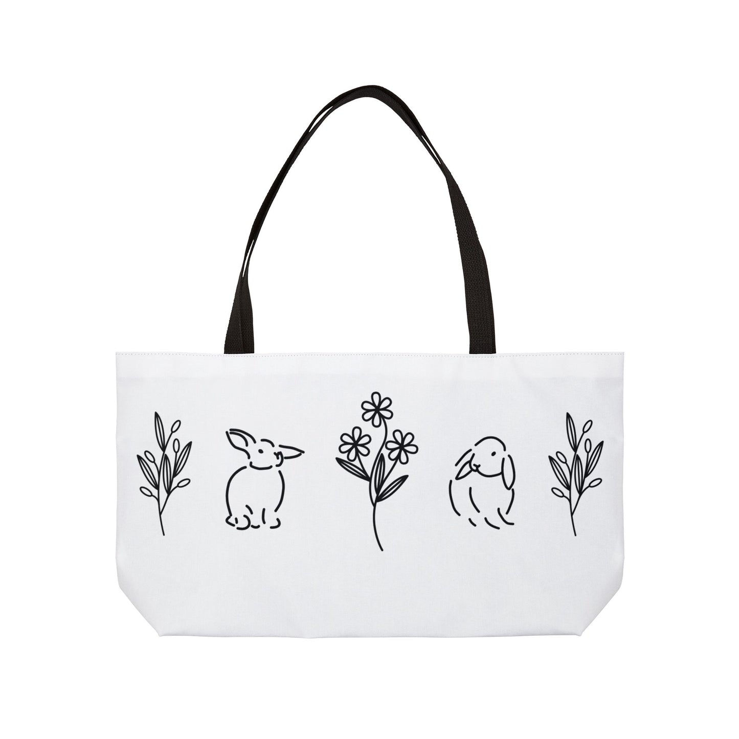 Weekender Bunny Tote Bag